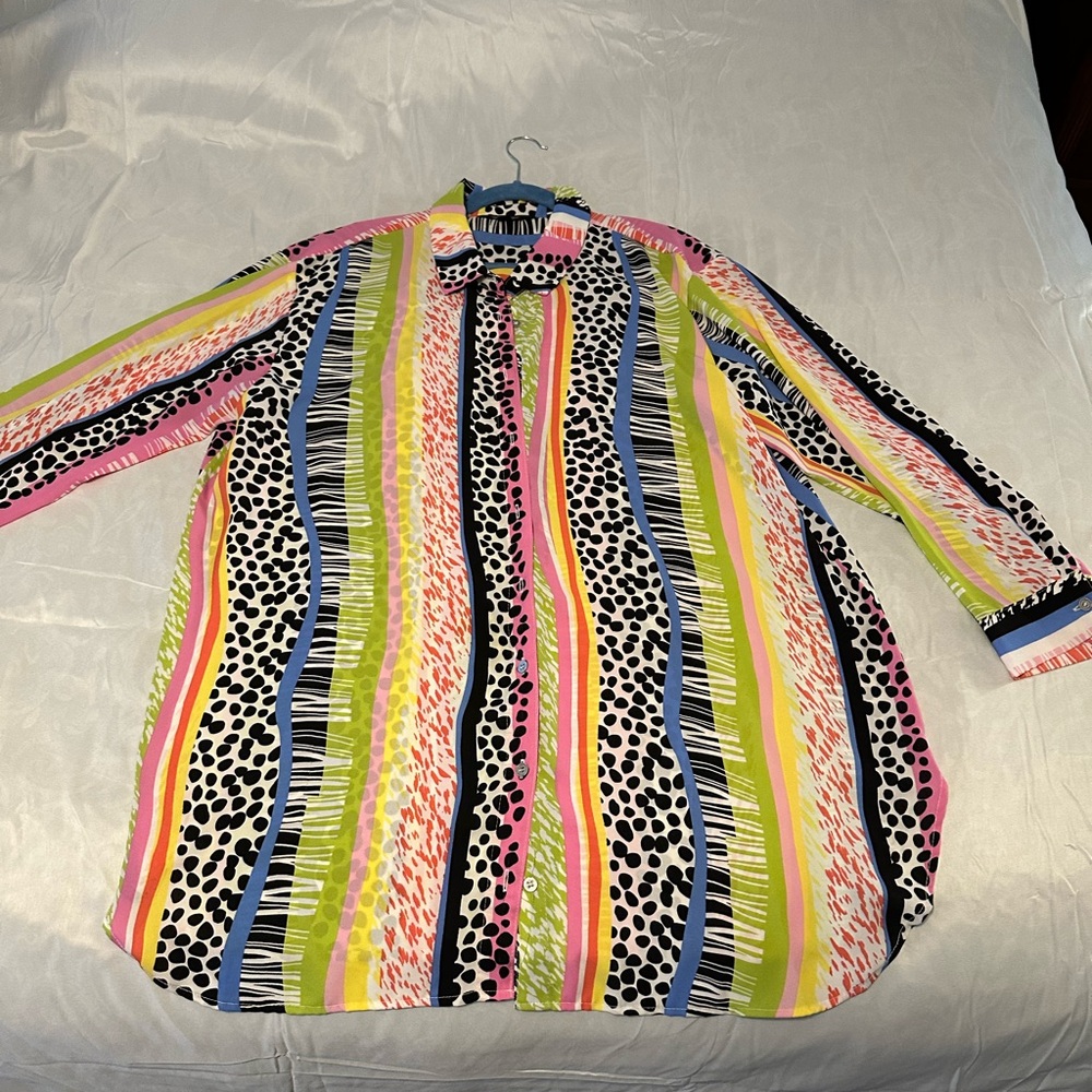 Investments Multicolor Patterned Shirt